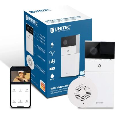 Bigbuy Domotics Ovikello - Telecamera Videocitofono - IP54 Bigbuy Domotics Ovikello - Telecamera Videocitofono - IP54