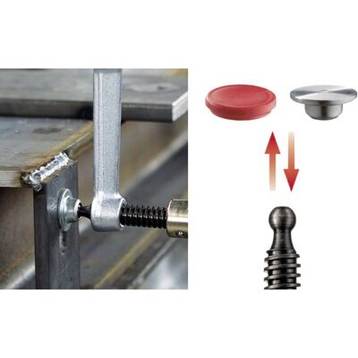 Bessey - Druckplatte für Schraubzwingen - Modell TG/GZ/GMZ - 80mm Tiefe Bessey - Druckplatte für Schraubzwingen - Modell TG/GZ/GMZ - 80mm Tiefe