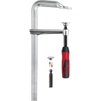Bessey 300mm stålklemme med 2K plastgrep - Klemmeverktøy Bessey 300mm stålklemme med 2K plastgrep - Klemmeverktøy