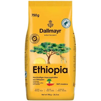 Dallmayr Ethiopia Kaffeebohnen - Arabica, 750g Dallmayr Ethiopia Kaffeebohnen - Arabica, 750g
