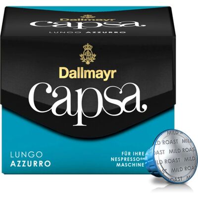 Dallmayr Azzurro XXL Kaffeekapseln - Arabica Robusta Mischung - Nespresso Dallmayr Azzurro XXL Kaffeekapseln - Arabica Robusta Mischung - Nespresso