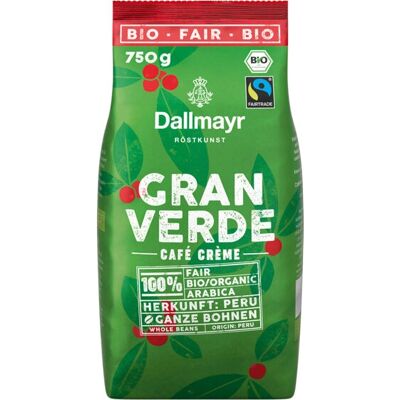 Dallmayr Bio Arabica Kaffee - Fairtrade, Peru, 750 g Dallmayr Bio Arabica Kaffee - Fairtrade, Peru, 750 g