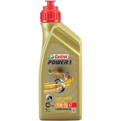 Castrol Power 1 4T 15W-50 - 1 l Castrol Power 1 4T 15W-50 - 1 l