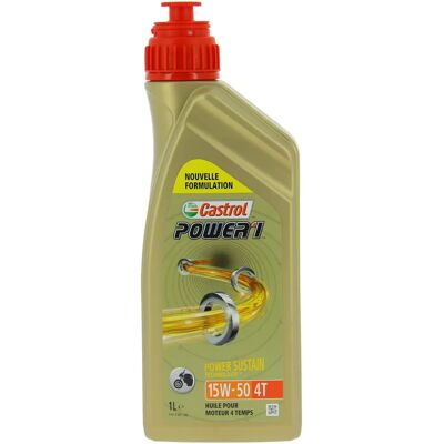 Castrol Power 1 4T 15W-50 - 1 l Castrol Power 1 4T 15W-50 - 1 l
