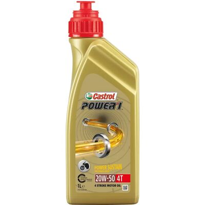 Castrol Power 1 4T 20W-50 - 1 l Castrol Power 1 4T 20W-50 - 1 l