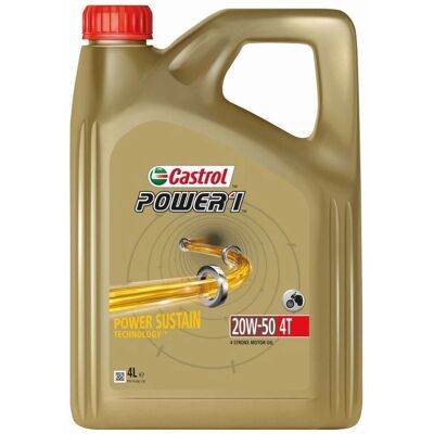 Moottoriöljy Castrol 15049B - 20W-50 4T moottoripyörille Moottoriöljy Castrol 15049B - 20W-50 4T moottoripyörille
