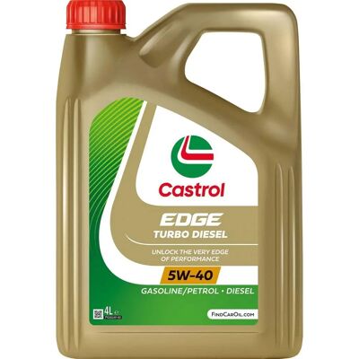 Castrol Edge Turbo Diesel 5W40 - Huile moteur - Publicité Castrol Edge Turbo Diesel 5W40 - Huile moteur - Publicité