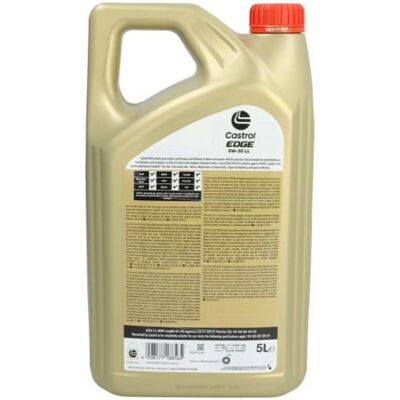 Castrol Edge 5W-30 LL Long Life Titanium Fst 5L - Moottoriöljy Castrol Edge 5W-30 LL Long Life Titanium Fst 5L - Moottoriöljy