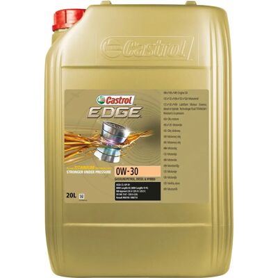 Συνθετικό λάδι κινητήρα Castrol EDGE 0W-30 - Για VW, BMW, Renault Συνθετικό λάδι κινητήρα Castrol EDGE 0W-30 - Για VW, BMW, Renault