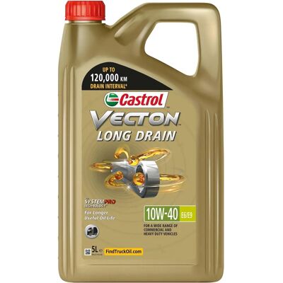 Castrol Vecton Long Drain 10W-40 5L ulei de motor sintetic pentru Mercedes-Benz, Iveco, Nissan, Toyota, Mitsubishi - Ulei de motor Castrol Vecton Long Drain 10W-40 5L ulei de motor sintetic pentru Mercedes-Benz, Iveco, Nissan, Toyota, Mitsubishi - Ulei de motor