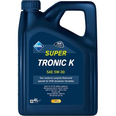 Aral Supertronic K 5W-30 4L Motorolie - Motorolie Aral Supertronic K 5W-30 4L Motorolie - Motorolie