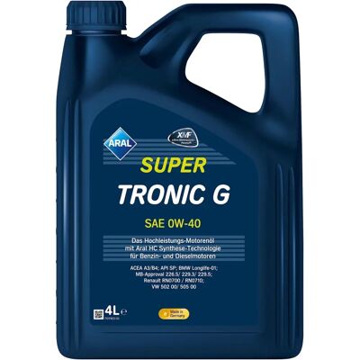 Aral G 0W-40 Synthetisches Motoröl - Fahrzeugkompatibilität Aral G 0W-40 Synthetisches Motoröl - Fahrzeugkompatibilität