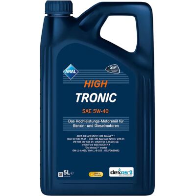 Aral Hightronic 5W-40 Motoröl - Motoröl Aral Hightronic 5W-40 Motoröl - Motoröl