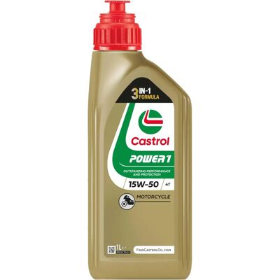 Castrol Power1 4T 15W50 Motorcycle Oil Castrol Power1 4T 15W50 Motorcycle Oil
