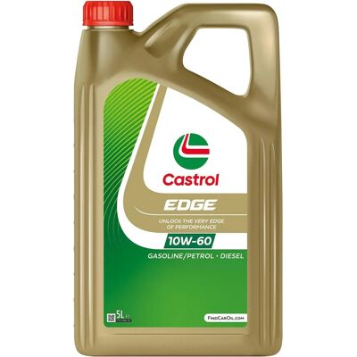 Castrol Edge Titanium 10W-60 Motoröl - 5L für BMW, Audi, VW, Seat Castrol Edge Titanium 10W-60 Motoröl - 5L für BMW, Audi, VW, Seat