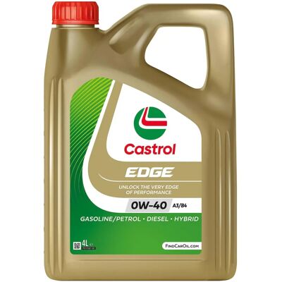 Castrol Castrol EDGE A3/B4 0W-40 Synthetiköl - Motoröl Castrol Castrol EDGE A3/B4 0W-40 Synthetiköl - Motoröl