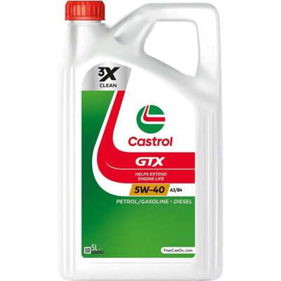 Castrol GTX 5W-40 Motoröl - Motoröl Castrol GTX 5W-40 Motoröl - Motoröl