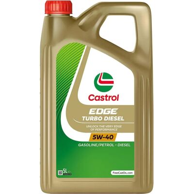 Castrol Edge Turbo Diesel 5W-40 - Motoröl Castrol Edge Turbo Diesel 5W-40 - Motoröl
