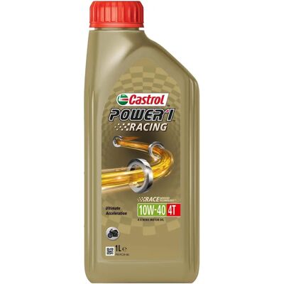 Λάδι μοτοσυκλέτας Castrol Power 1 Racing 10W-40 1L - Λάδι κινητήρα Λάδι μοτοσυκλέτας Castrol Power 1 Racing 10W-40 1L - Λάδι κινητήρα