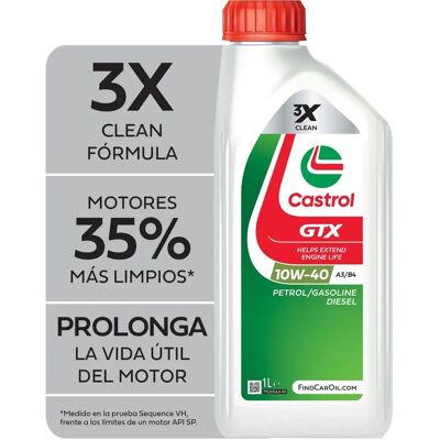 Castrol GTX 10W-40 A3/B4 - Moottoriöljy Castrol GTX 10W-40 A3/B4 - Moottoriöljy
