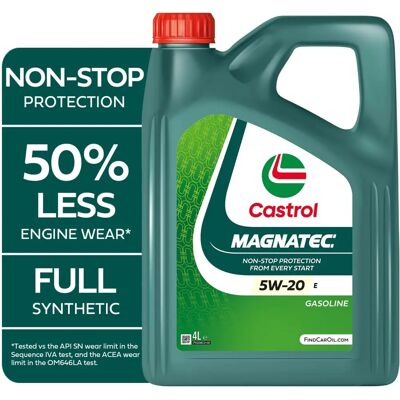 Έλαιο κινητήρα Castrol Magnatec 5W20 Βενζίνη - 4L Έλαιο κινητήρα Castrol Magnatec 5W20 Βενζίνη - 4L