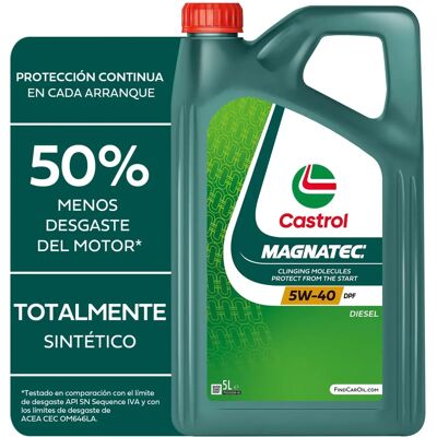 Aceite de motor Castrol Magnatec Diesel 5W40 5L Aceite de motor Castrol Magnatec Diesel 5W40 5L
