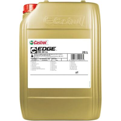 Castrol Edge LL 0W-30 Synthetisches Motoröl - Motoröl Castrol Edge LL 0W-30 Synthetisches Motoröl - Motoröl