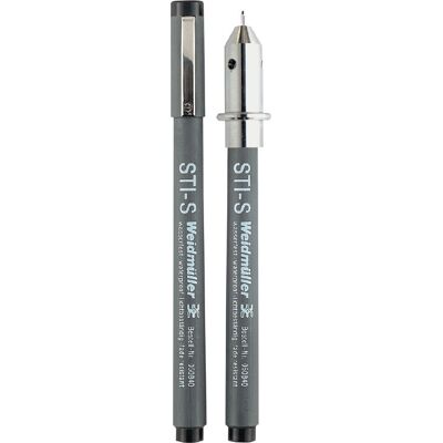 Weidmüller 0508401694 Waterproof Felt Pen - 10 pcs Weidmüller 0508401694 Waterproof Felt Pen - 10 pcs