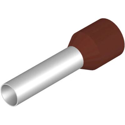 Terminali elettrici Weidmüller H10.0/28T BR - Crimatura sicura, Parzialmente isolato, 10 mm² Terminali elettrici Weidmüller H10.0/28T BR - Crimatura sicura, Parzialmente isolato, 10 mm²