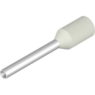 Weidmüller H0.5/16D W - Partially Insulated Electrical Terminal Weidmüller H0.5/16D W - Partially Insulated Electrical Terminal