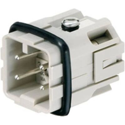 Weidmüller 3-Pin Male Connector Insert - Compact, Screw, 400V, 16A Weidmüller 3-Pin Male Connector Insert - Compact, Screw, 400V, 16A