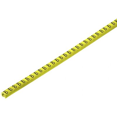 Weidmüller CLI C 02-3 GE/SW 6 CD - Collier de câble jaune 500 pièces - Publicité Weidmüller CLI C 02-3 GE/SW 6 CD - Collier de câble jaune 500 pièces - Publicité
