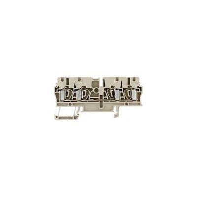 Weidmüller 1608570000 elektriske terminaler - ZDU 2.5/4AN, Beige, 100 stk Weidmüller 1608570000 elektriske terminaler - ZDU 2.5/4AN, Beige, 100 stk