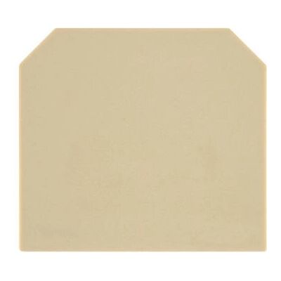 Weidmüller AP SAK4-10 Beige - Piastra finale per morsetti Weidmüller AP SAK4-10 Beige - Piastra finale per morsetti
