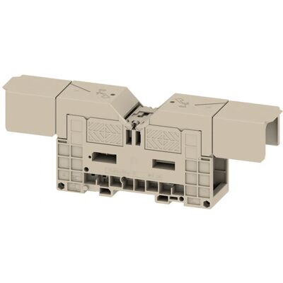 Morsettiera Weidmüller WFF 120/AH - 120 mm², Beige, Vite, Ghiaia DIN Morsettiera Weidmüller WFF 120/AH - 120 mm², Beige, Vite, Ghiaia DIN