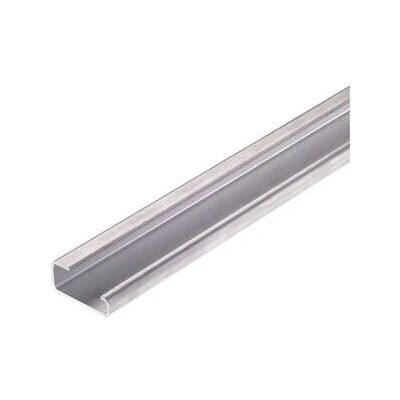 Weidmüller TS 32X15 2M/AL/BK - Rail en G para componentes eléctricos Weidmüller TS 32X15 2M/AL/BK - Rail en G para componentes eléctricos