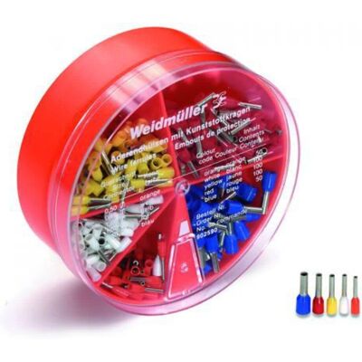 Weidmüller Cable Lug Assortment - 400 pcs - Electrical Connectors Weidmüller Cable Lug Assortment - 400 pcs - Electrical Connectors