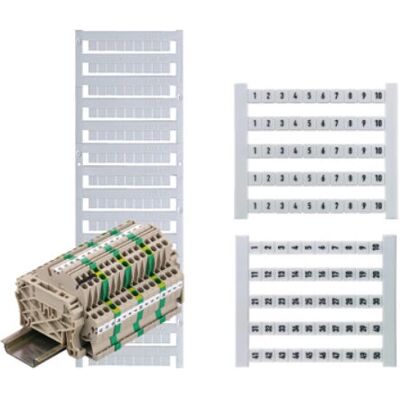 Weidmüller DEK 5 FW 801-850 Terminalblocksmärken - 500 st Weidmüller DEK 5 FW 801-850 Terminalblocksmärken - 500 st