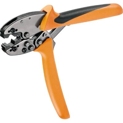 Pinza crimpatrice Weidmüller CTX 502 - Contatto elettrico - Nero, Arancione Pinza crimpatrice Weidmüller CTX 502 - Contatto elettrico - Nero, Arancione