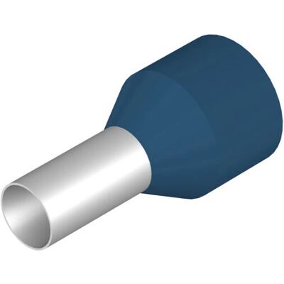 Weidmüller H16.0/25.5X Blaue elektrische Endhülse - Isoliert Weidmüller H16.0/25.5X Blaue elektrische Endhülse - Isoliert