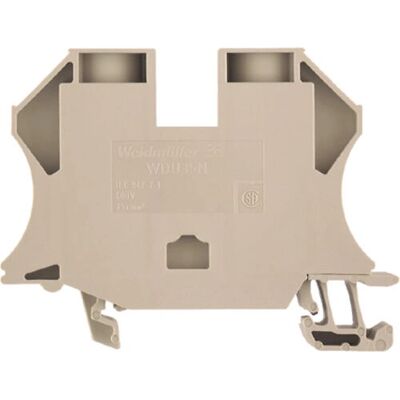 Bloque de terminales Weidmüller 1040400000 Beige - Serie de paso Bloque de terminales Weidmüller 1040400000 Beige - Serie de paso