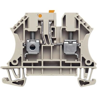 Terminales eléctricos Weidmüller WTR 4 - Nivel Único, 32A, 400V Terminales eléctricos Weidmüller WTR 4 - Nivel Único, 32A, 400V