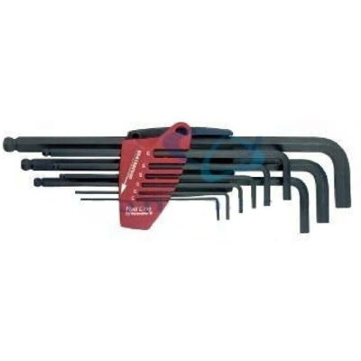 Weidmuller - Set di 9 chiavi a brugola con teste sferiche Weidmuller - Set di 9 chiavi a brugola con teste sferiche