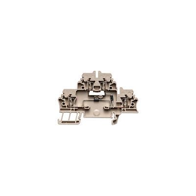 Weidmüller ZDK 2.5/D/6 Dunkelbeige elektrische Klemme - Klemme mit Einbau Weidmüller ZDK 2.5/D/6 Dunkelbeige elektrische Klemme - Klemme mit Einbau