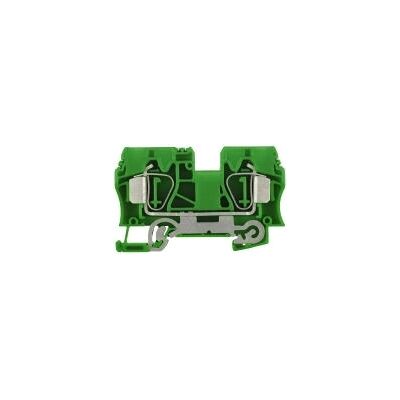 Bloc de terre Weidmüller 1746770000 - 2 voies, 16-6 AWG, Vert - Publicité Bloc de terre Weidmüller 1746770000 - 2 voies, 16-6 AWG, Vert - Publicité