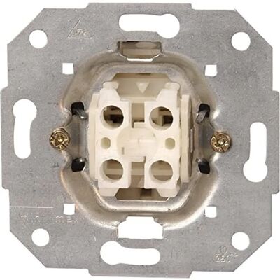 Kopp 503300007 Insert Interrupteur Aluminium - Usage Intérieur Kopp 503300007 Insert Interrupteur Aluminium - Usage Intérieur