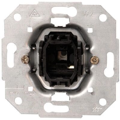 Kopp 504300008 Interruptor de luz - IP20 - Negro, Metálico Kopp 504300008 Interruptor de luz - IP20 - Negro, Metálico