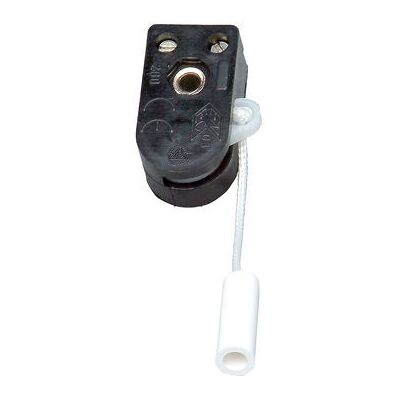 Kopp 191700084 Interruptor de puxar cabo preto - Interruptor elétrico Kopp 191700084 Interruptor de puxar cabo preto - Interruptor elétrico