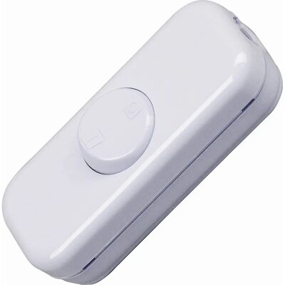 Kopp 193601084 Branco Interruptor de cabo 2 pólos - Interruptor Kopp 193601084 Branco Interruptor de cabo 2 pólos - Interruptor
