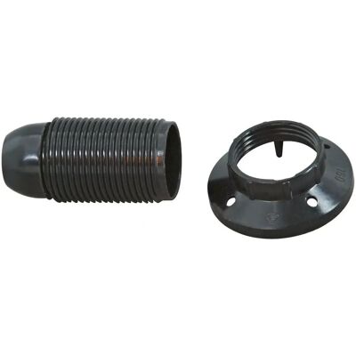 Kopp 212515088 Black E14 Socket - Electrical Outlet Kopp 212515088 Black E14 Socket - Electrical Outlet